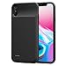 ZeeHoo 3200mAh Slim Charging Case for iPhone X/iPhone 10 (5.8-inch) Protective Charger Case Extended Battery Pack, Compatiable with Lightning Headphones, Black