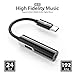 Pixel 2XL Headphone Charger Adapter,USB C Audio and Charge Splitter,24-bit/192KHZ Hi-Res DAC Headphone Jack and PD 2.0 Fast Charge Converter for Google Pixel3/3XL,HTC U11,Razer Phone,Essential PH-1