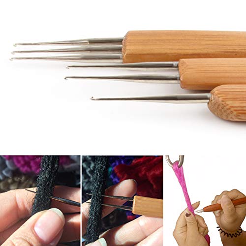 6 AliLeader+Dreadlock+Needle+Crochet+Dreadlocks