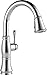 Delta Faucet Cassidy Single-Handle Kitchen Sink Faucet with Pull Down Sprayer, ShieldSpray Technology and Magnetic Docking Spray Head, Chrome 9197-DST