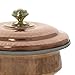 Tableware Indian Set of 2 Copper Serving Bowl Tureens with Lid 500 Ml