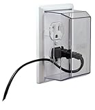 LectraLock - Baby Safety Electrical Outlet Cover - Duplex Style (single screw type) - Medium Cover