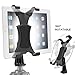360 Degrees Rotatable Heavy Duty Pad Tripod Mount, Universal Clamping Tablet Holder Break-Resistant Anti-Wobble, Pad Tripod Holder Adapter