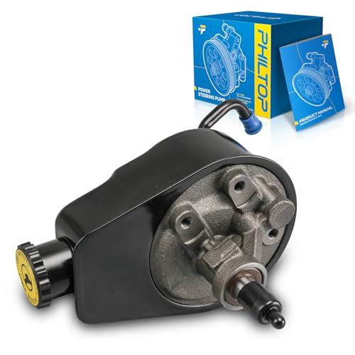 PHILTOP Power Steering Pump 20-6800 for C10, K10, C20, Nova, Scout II, Monte Ca…