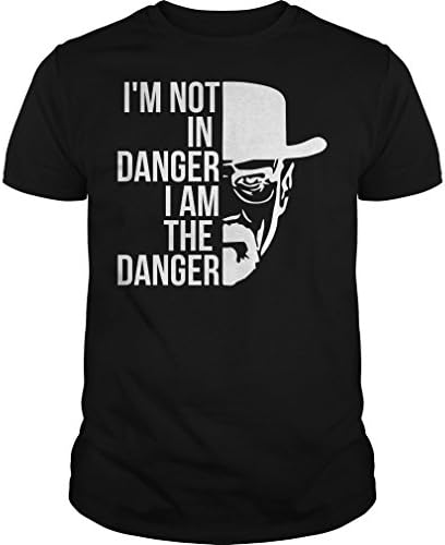 I'm Not In Danger I Am The Danger T-shirt (Unisex, 3XL) - Breaking Bad Shirts Gifts