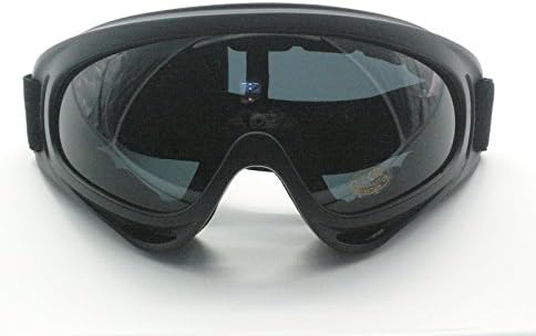 Oidon Ski / Snowboard Goggles Sunglasses - Anti-Dust Wind UV Prortection (Black)
