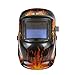 XtremepowerUS Auto-Darkening Solar Powered Welding Helmet (Ghost Rider)
