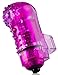 3 Speed Finger Bullet with Pulse Mode and 3 Different Textures, Great for Clitoral, Vaginal or Anal Play. For Couples or Solo Play! (Ships Assorted Blue/tingly, Purple/nubby and Red/wavy -) Sex Toy!