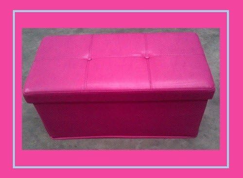 hot pink toy chest