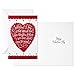 Hallmark Valentines Day Cards Pack, Heart (6 Valentine Cards with Envelopes)