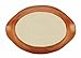 Rachael Ray Cucina Stoneware 2-Quart Oval Baker, Pumpkin Orange