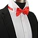Red Bow Tie for Men Halloween Costume Bowties Bowtie