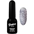 DIDIER LAB Premium Strong Fiber Base Gel Polish - Clear LED UV Gel Base Coat - Long Lasting Soak Off Gel Nail Base Coat - Strengthens Thin Damaged Nails - 0.27 fl oz