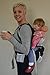NimNik Baby Sling Carrier Ergonomics Lightweight Hipseat with Lumbar Support, 4 in One Back 2 Front Facing Comfort Positions