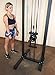 Mega Cross over Gym 90″ high, 13 adjustable Swinging front Pulley mount Great for High Pulls, Pulldowns, Tricep Pushdowns, Crossovers, Rear Deltoid Pulls, Upright Rows, Seated Rows, Bicep Curls & Morethumb 4