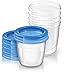 Philips AVENT Breast Milk Storage Cups, 6 Ounce (Pack of 5)