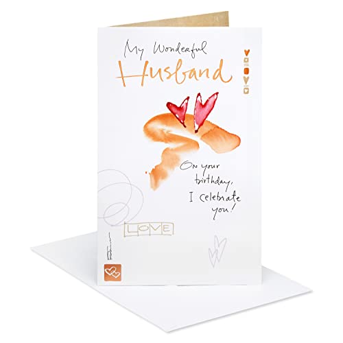 American Greetings Carte d'anniversaire pour mari (I Celebrate You)