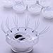 FAMILIFE 100 Pack Individual Eyelashes Extension Volume Lashes Fan New Design Speed Making Lashing Fan Glue Holder Supplies Tools