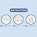 ASKCUT 10 Pcs Disposable Activated Carbon Filter for N95 Face Mask, 3 Layers Breathable Protective Filter for PM2.5 Mouth Mask for Men Women with Filter Slot