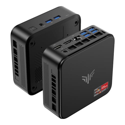 NiPoGi E3B Mini PC AMD Ryzen 5 7530U(Bis zu 4,5GHz) 16GB LPDDR4 512GB SSD