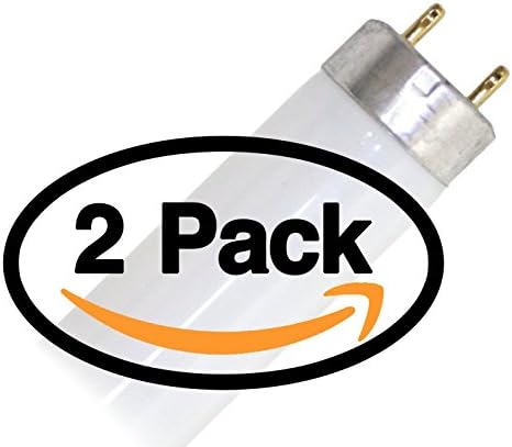 (2 Pack) Sylvania FO25/835/XP/ECO3 - 25 Watt T8 Fluorescent Tube Light 25W F25T8 Bulb 3500K alt to FO25/835/ECO F25T8/WW FO25/835/XP F25T8/835 F25T8/TL835/ALTO F25T8/SP35 F25T8/TL735/ALTO FO25/735/ECO