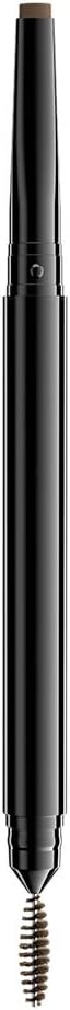 NYX Professional Makeup Precision Brow Pencil, Dual Ended with Flat Tip Pencil and Spoolie Brush, Vegan Formula, Shade: Ash Brown - Image 3
