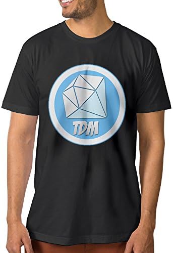 Nobee Men's TDM Logo T Shirt Black