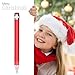 BUSHIBU Wooden Jumbo Pencils for Prop/Gifts/Decor - 14 Inch Funny Big Novelty Pencil with Cap(Red) for Schools and Homes