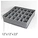 3 Pcs, 24-Cell, 7-Cell, 6-Cell Underwear Socks Ties Bra Drawer Organizer Storage Box,Bamboo Charcoal Abosrbs Moisture and Smell