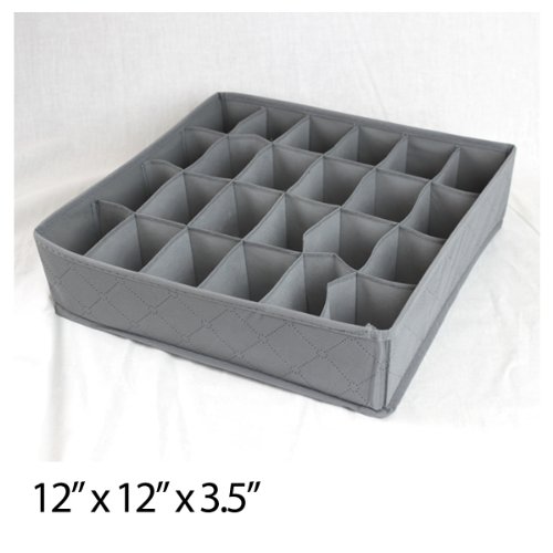 image for PMLAND 3 Pcs, 24-Cell, 7-Cell, 6-Cell Underwear Socks Ties Bra Drawer 