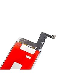 Reemplazo de visualización LCD de vidrio frontal digitalizador marco juego completo visualización táctil para iPhone