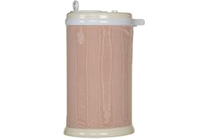 Glenna Jean Remember My Love Ubbi Diaper Pail Cover, Pink Pintuck