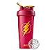 BlenderBottle Justice League Superhero Classic 28-Ounce Shaker Bottle, Flash