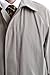 Men's Single Breasted Taupe Full Length All Year Round Raincoat
