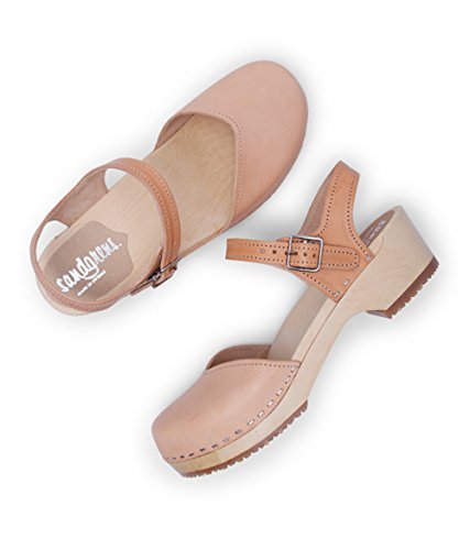 low heel clog sandals