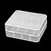 uxcell Hard Plastic Box Holder Storage Box Container for 2 x 26650 Battery