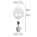 H&D Crystal Suncatcher Rainbow Maker, Tree of Life