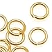 Beadaholique Brass JUMPLOCK Jump Rings 8mm Diameter 16 Gauge Thick (50)