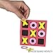 Rhode Island Novelty 5 Inch x 5 Inch Kids Foam Tic Tac Toe Pack of 24