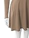 Doublju Round Neck Flared Skater Tunic Dress (Plus size available)
