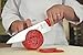 Mercer Culinary M22608RD Millennia Colors Chef's Knife, 8 Inch, Red