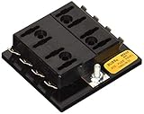 Bussmann 15600-08-20 ATC Fuse Panel Short Base 8 Positions