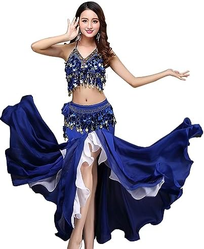 Amazon.com: ROYAL SMEELA Belly dance Costume Set Professional