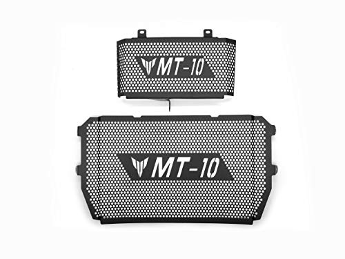 COPART Motorcycle Radiator Guard Grille & Oil Cooler Guard Protector for Yamaha MT-10 FZ-10 2016 2017 2018 2019 2020