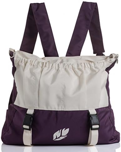 Yoga Mat Bag Exercise Backpack - with Straps For Yoga Mat and Fitness Towel, Good for Cycling and Biking, Shoulder and Back Straps, Multi Pockets and iPhone Pocket, Gym Tote Bag Perfect For Bicycles