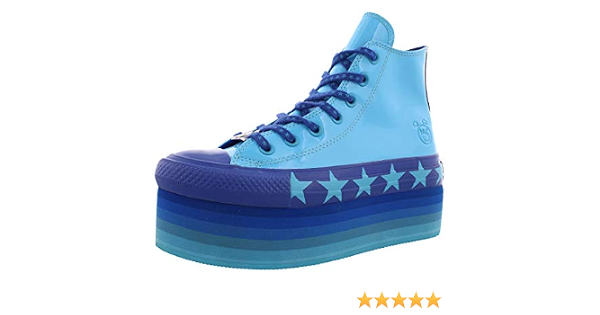 Converse Miley Cyrus CTAS Platform Shoes Chuck Taylor All-Star Hi Sneakers  (6 M US, Gnarly Blue) : Amazon.es: Zapatos y complementos