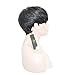 VRZ Human Hair Wigs Pixie Cut Short Brazilian Hair Glueless None Lace Wig Natural Color (MMT)