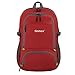Gonex 30L Lightweight Packable Hiking Backpack for Women, Handy Travel Daypack, Red