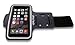 Ohio Tech iPhone Running & Exercise Armband for iPhone 6, 5, 5s, 5c, 4, 4s - Black