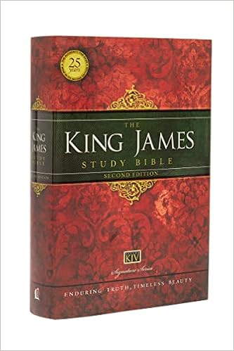Kjv Study Bible, Large Print, Hardcover, Red Letter Edition: Second  Edition: Thomas Nelson: 9781401679484: Amazon.com: Books